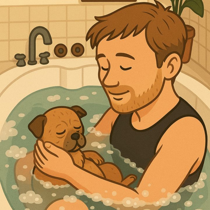 Darren and Little Miss 🐾💛
