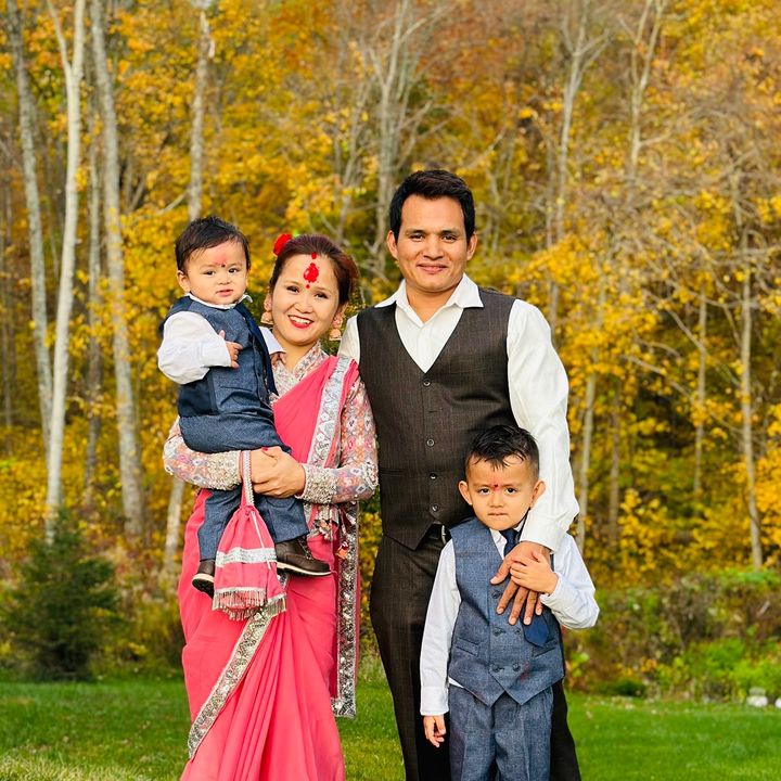 Mamma with 3 boys( तृनेत्र)😜