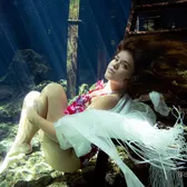 Underwater Activist Mermaid