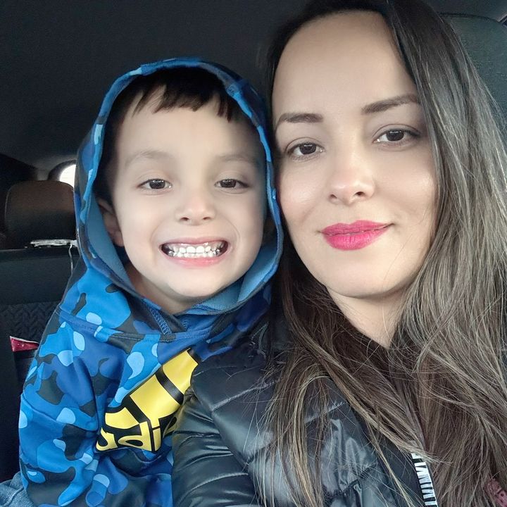 Jeremy y mamá