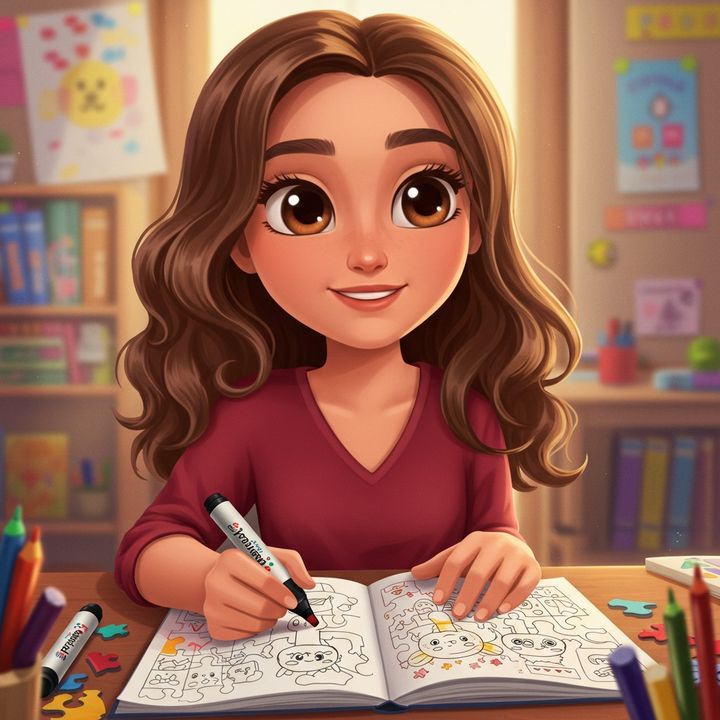 Jen | Puzzles & Coloring 💜