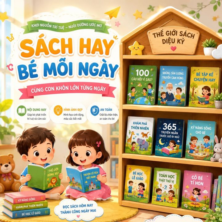 SÁCH HAY BÉ MÊ