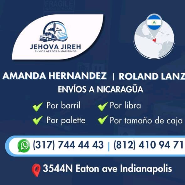enviosnicaraguensejehova jireh