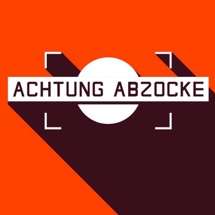 Achtung Abzocke