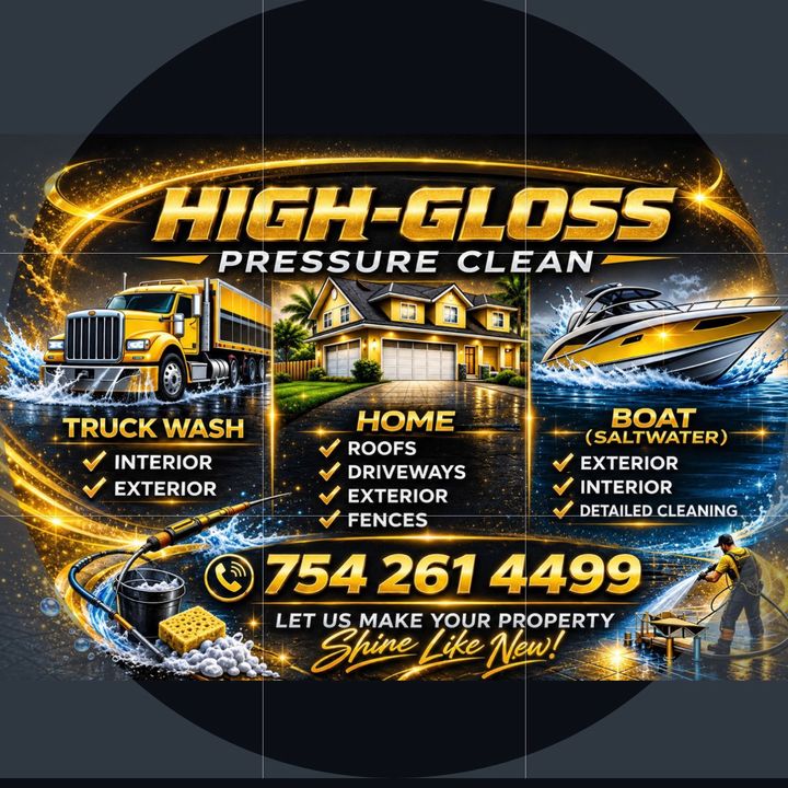 HIGH-GLOSS Pressure clean