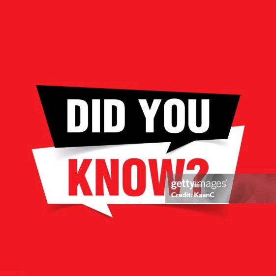 Did You Know?
