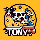 Tony cow hoof