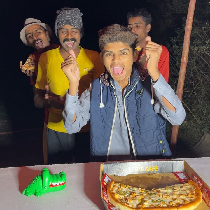 Hassan Eating