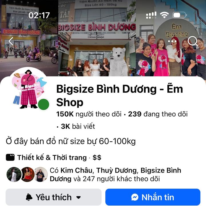 Ẽm Bigsize Bình Dương