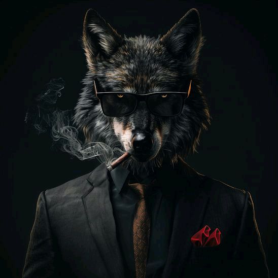 🐺le grand loup noir🛡️⚔️🐺