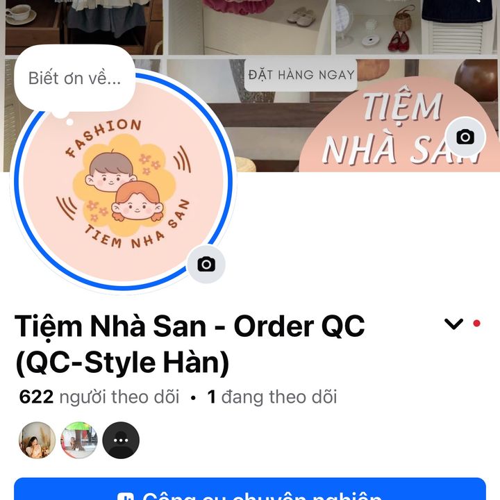 Tiệm Nhà San - Order QC