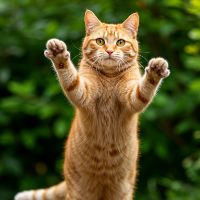 Chris, Gato laranja