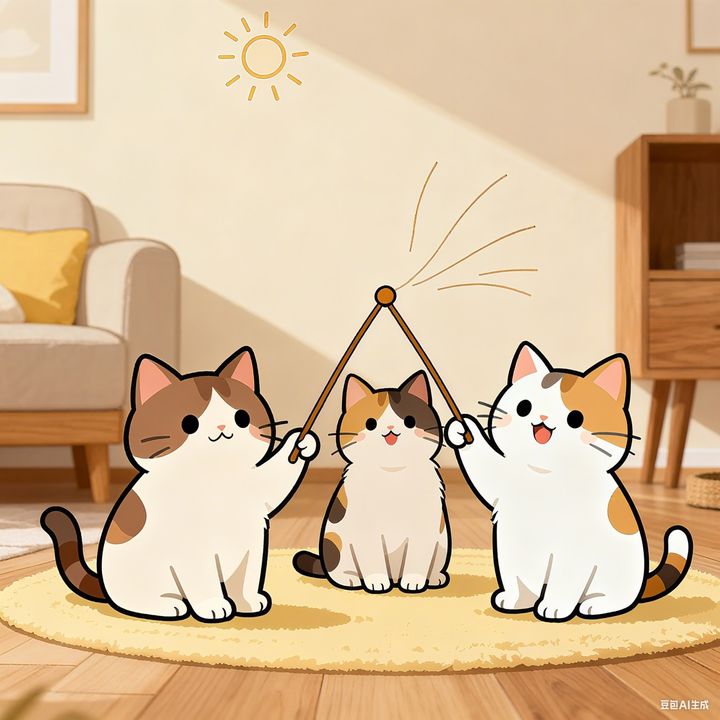 幸せな猫