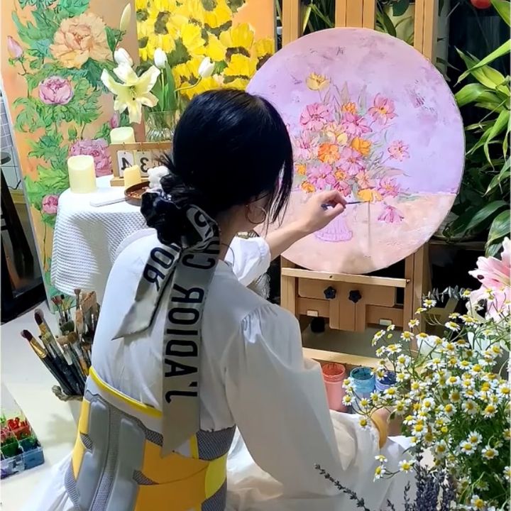 Oil painting poems