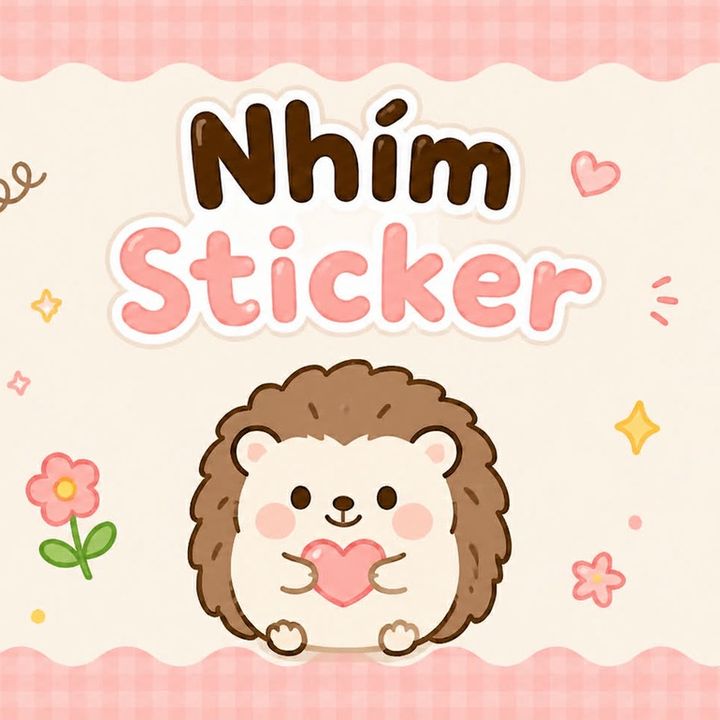 Nhím sợ sticker