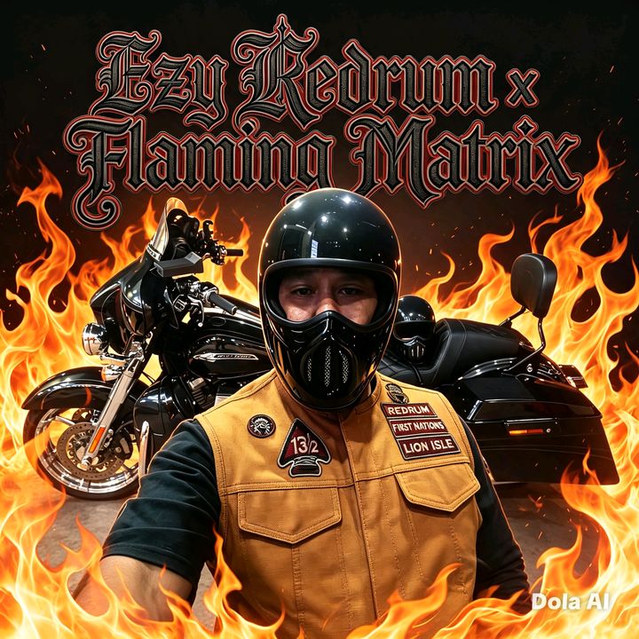 Ezy Redrum X Flaming Matrix