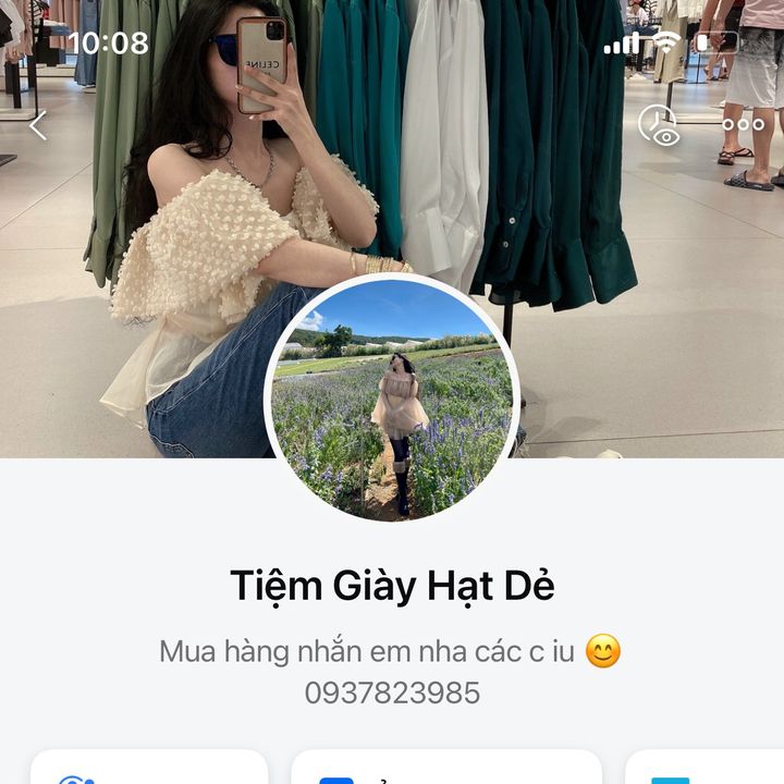 Tiệm giày hạt dẻ