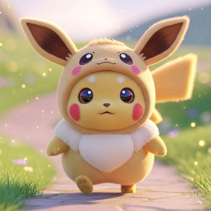 赤ちゃんピカチュウの日常