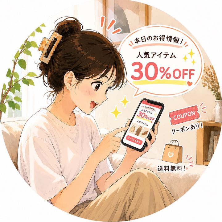 こもも🍑TikTokセール探し