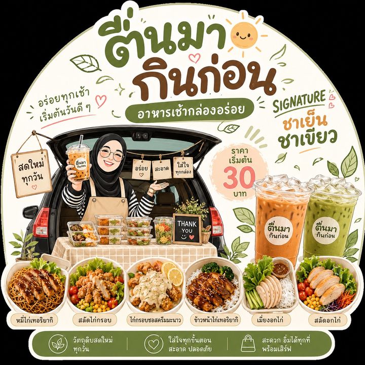 ตื่นมากินก่อน
