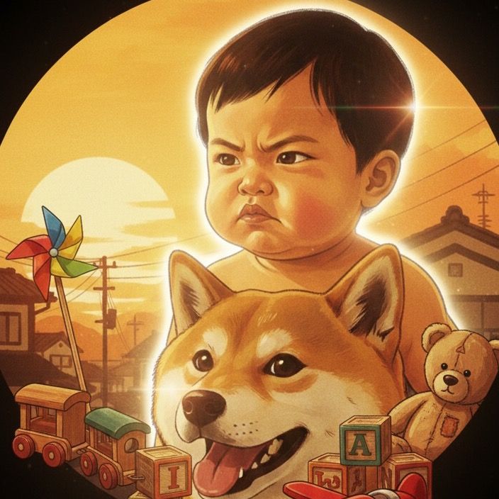 Baby and Dog