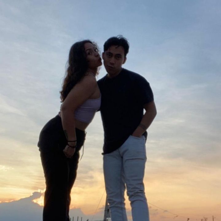 Raúl y Dani en TikTok shop