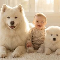 Baby & Dogs
