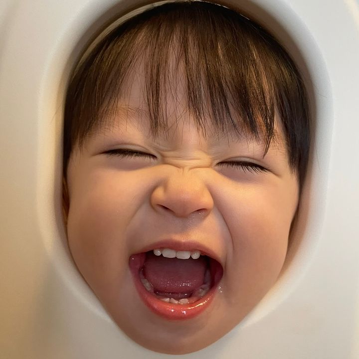 えいちゃんのえくぼ