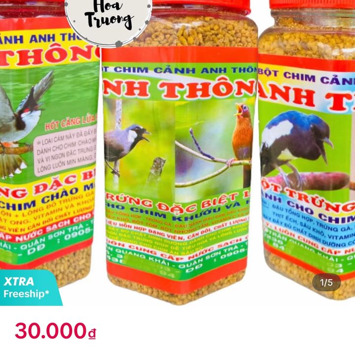 Đại lý thức ăn chim cảnh