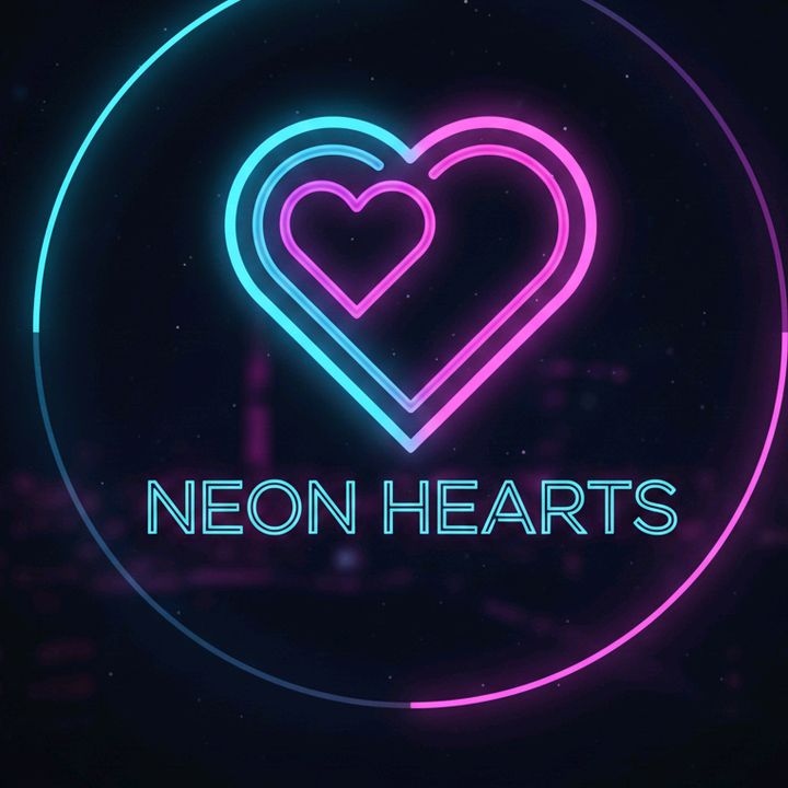 Neon hearts
