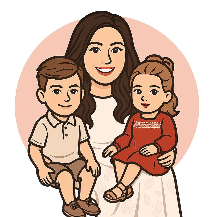 Casa mae e filhos