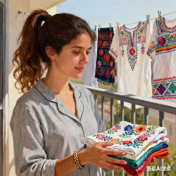 Mariposa Pintada y FaldaRebozo