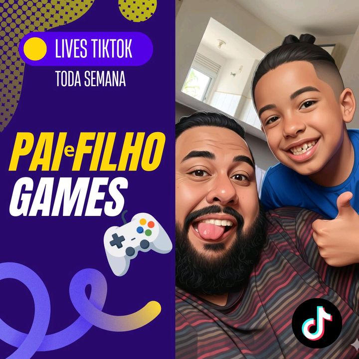 Pai e filho Gamer