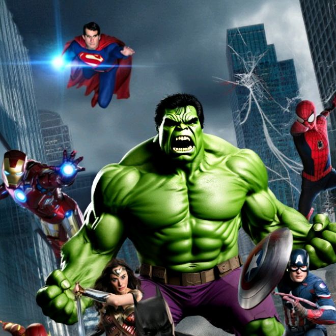 Marvel & DC Brasil IA