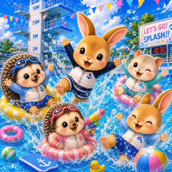 MIWA🐰🐰🐹🦔🦔