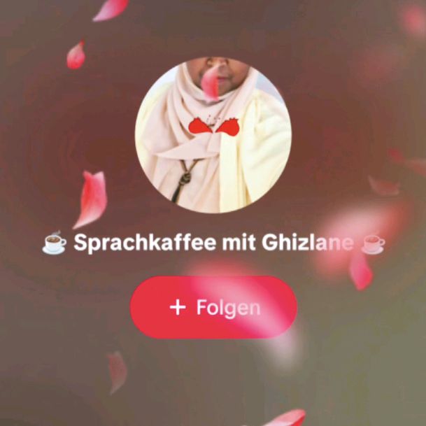 ☕ Sprachkaffee mit Ghizlane ☕