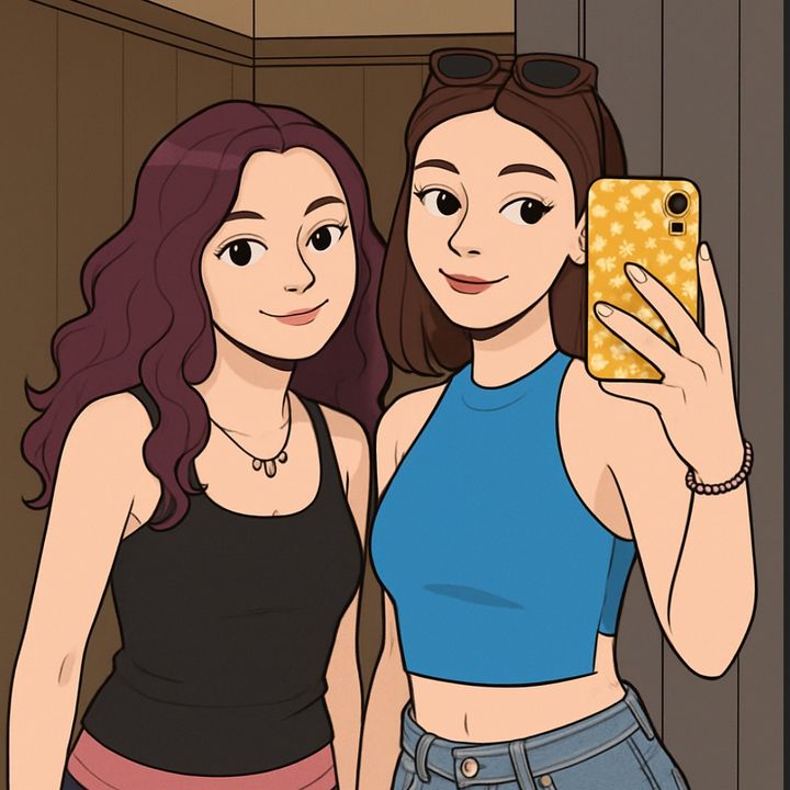 Emily and Paige