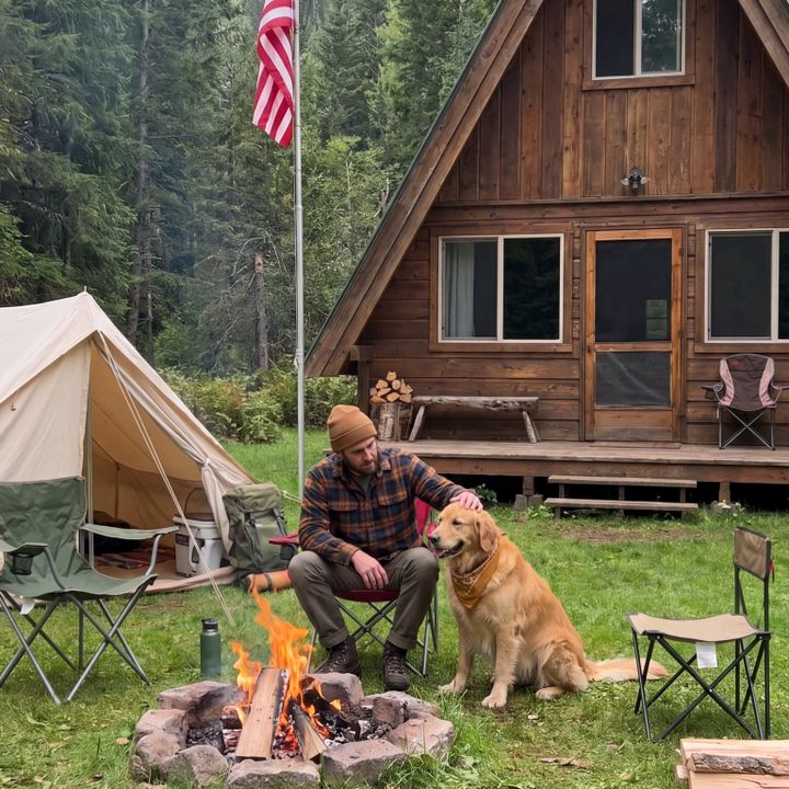 Bushcraft camping