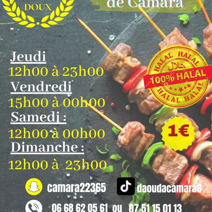 Brochette de camara 1
