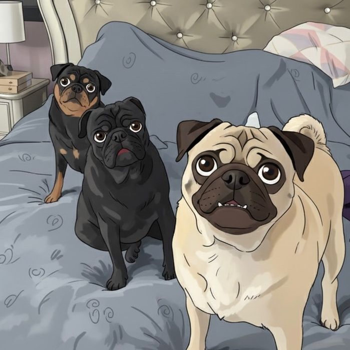 pugbertoylascuatas