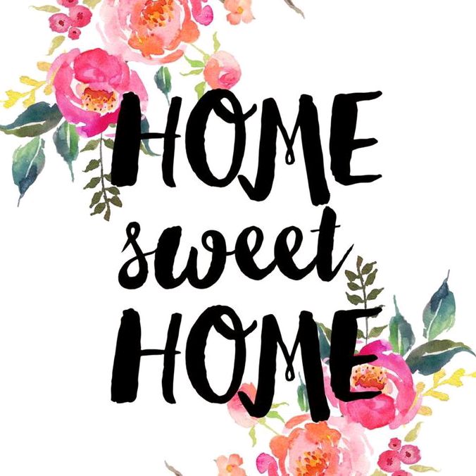 home✨sweet✨home