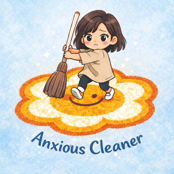 Anxious Cleaner 🧼