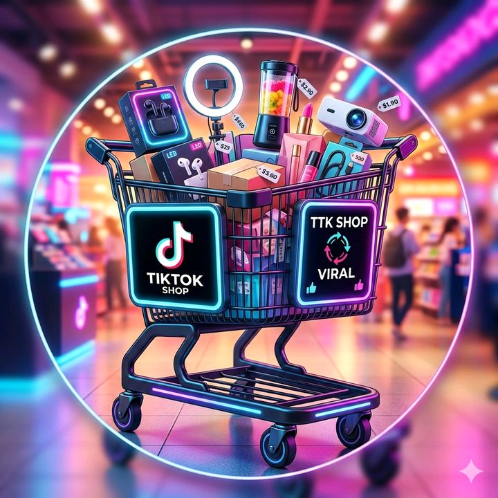 Viral do Tiktok Shop