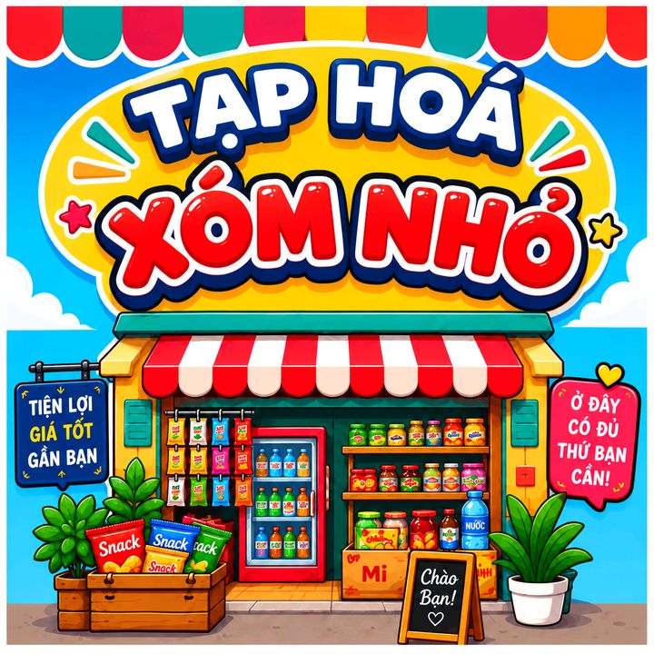 Tạp Hoá Xóm Nhỏ ✅