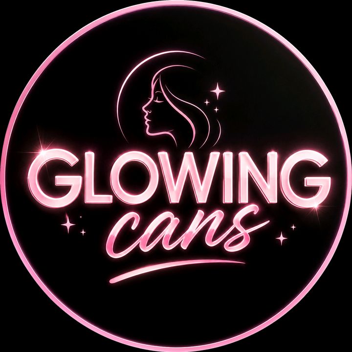 GLOWING cans