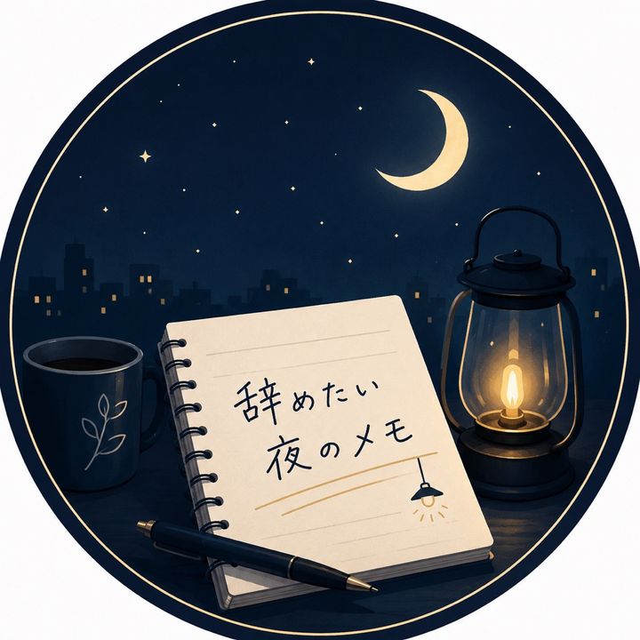 辞めたい夜のメモ