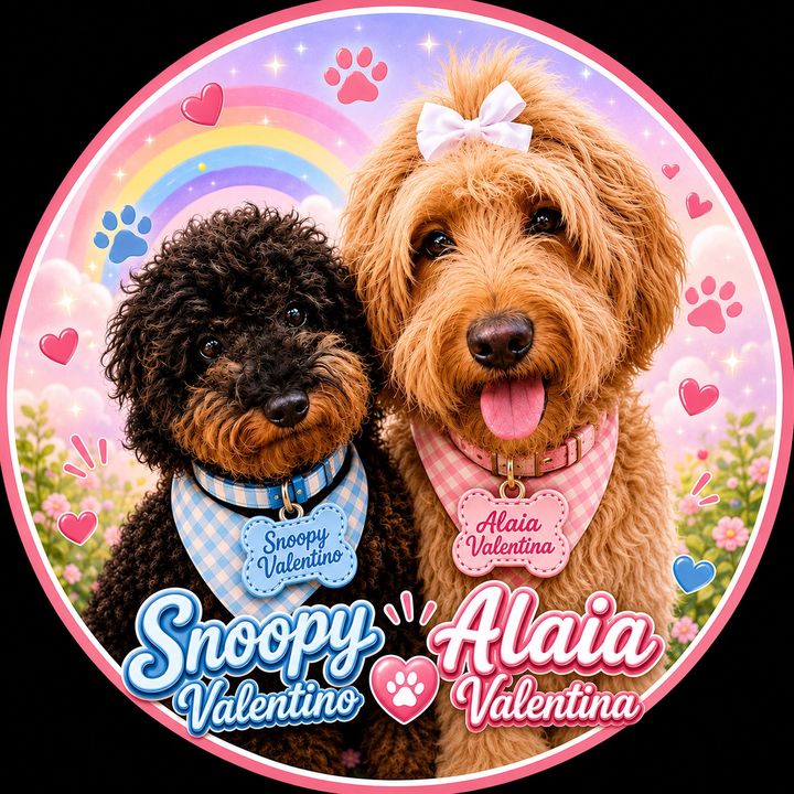 Alaia 🩷 & Snoopy 🩵