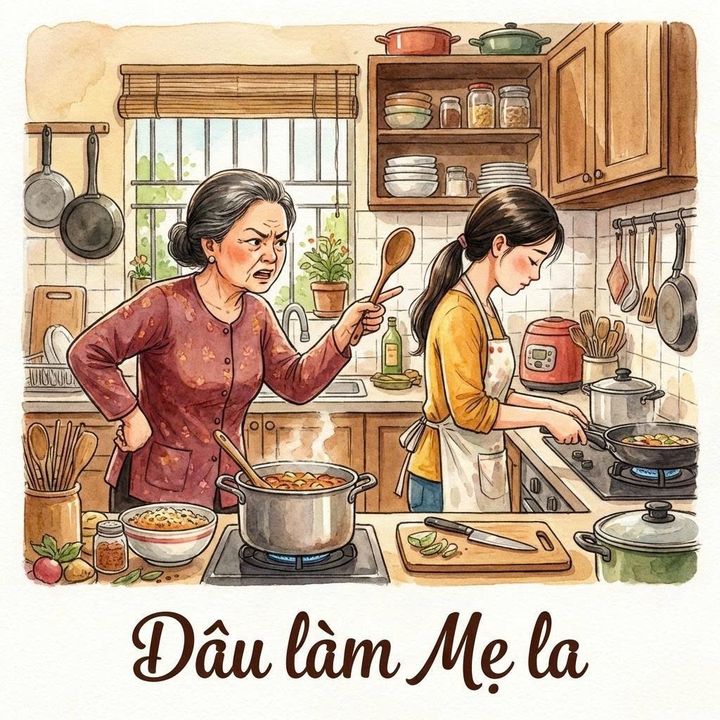 Mẹ chỉ Dâu nghe
