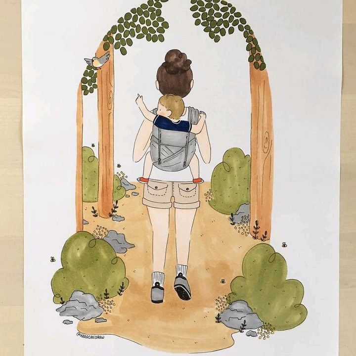 Mẹ Tôm xây kênh