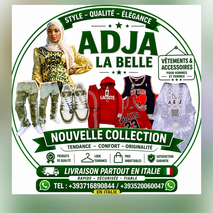 Adja la belle.🛍️💋